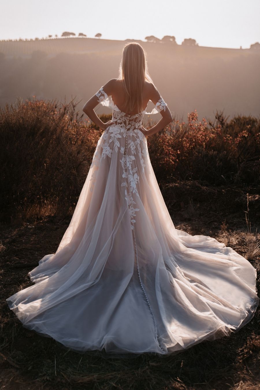 Robe de mariée trapèze